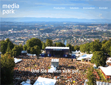 Tablet Screenshot of media-park.ch